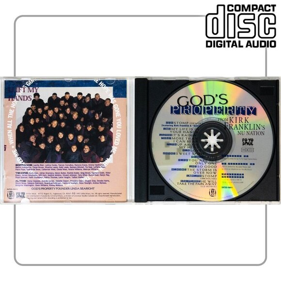 Kirk Franklin - God's Propperty 1997   - Music CD - Picture 2 of 2